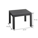 Salvador Balcony kerti bútor garnitúra szett grafit