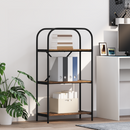 vidaXL Könyvespolc Öreg fa 60 x 30 x 109 cm Faanyag