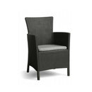 Iowa II Balcony kerti bútor garnitúra luzon asztallal grafit