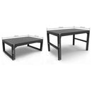 Lyton 6+1 kerti bútor garnitúra cappuccino