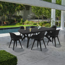 Belur 6+1 kerti bútor garnitúra szett grafit