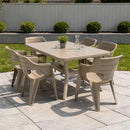 Natalie 6+1 kerti bútor garnitúra szett cappuccino