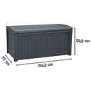 Borneo kerti tároló, grafit