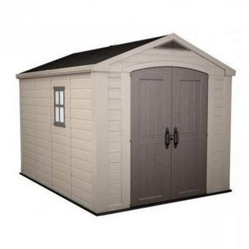 Factor 8x8 kerti ház, beige-taupe színben