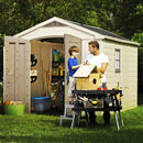 Factor 8x11 kerti ház, beige-taupe színben