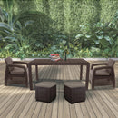 Corfu duo cube kerti bútor garnitúra barna