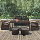 Corfu Fiesta duo cube kerti bútor garnitúra barna