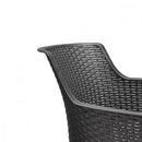 Evody 6+1 kerti bútor garnitúra szett grafit