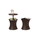 Cool Bar Rattan kerti italtartó asztal, grafit színben