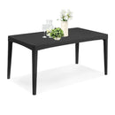 Girona műanyag kerti asztal grafit