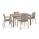 Balion 4+1 kerti bútor garnitúra szett cappuccino színben