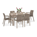Balion 6+1 kerti bútor garnitúra szett cappuccino színben