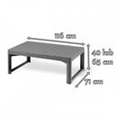 Corfu relax small sarokgarnitúra lyon asztallal barna