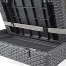 Jaipur kerti nyugágy párnával grafit