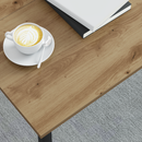 vidaXL Dohányzóasztal Művészi tölgy 80 x 80 x 45 cm Faanyag