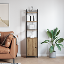 vidaXL Könyvespolc Artisan tölgy 40 x 24 x 161 cm Faanyag