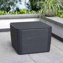 Luzon Plus műanyag kerti asztal grafit