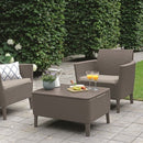 Salemo kerti asztal cappuccino