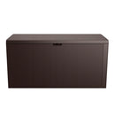 Emily 270L műanyag kerti tároló barna