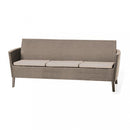 Salemo set háromülős kanapéval, 2 fotellel, kis asztallal cappuccino/homok