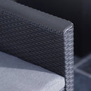 Claire 6 személyes kerti bútor garnitúra grafit