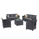 Claire 8 személyes kerti bútor garnitúra grafit