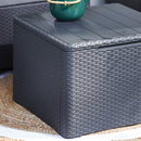 Claire II 4 személyes kerti bútor garnitúra grafit