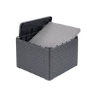 Claire párnatartós asztal grafit