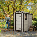 Manor 4x6 kerti ház beige színben