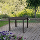 Melody Quartet asztal sötétbarna