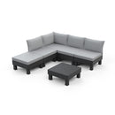 Elements full kerti bútor szett grafit