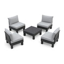 Elements II 4 személyes kerti bútor garnitúra grafit