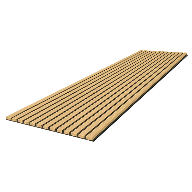 Akusztikus falpanel bambusz hatású 260x60x1,8 cm