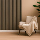 Akusztikus falpanel olajos tölgy hatású 260x60x1,8 cm