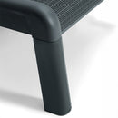 Mallorca műanyag napozóágy grafit