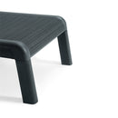 Mallorca műanyag napozóágy grafit