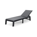 Formentera műanyag napozóágy grafit