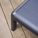 Formentera műanyag napozóágy grafit