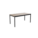 Porto 160 műanyag kerti asztal kőris