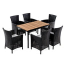 Nadia 6+1 kerti bútor garnitúra szett kőris-grafit