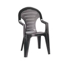 Lagos 6+1 kerti bútor garnitúra szett dió-grafit