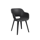 Flora 6+1 kerti bútor garnitúra szett dió-grafit