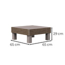 Elements Signature asztal párna nélkül dió