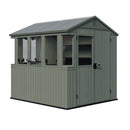 Potting shed kültéri műanyag ház zöld