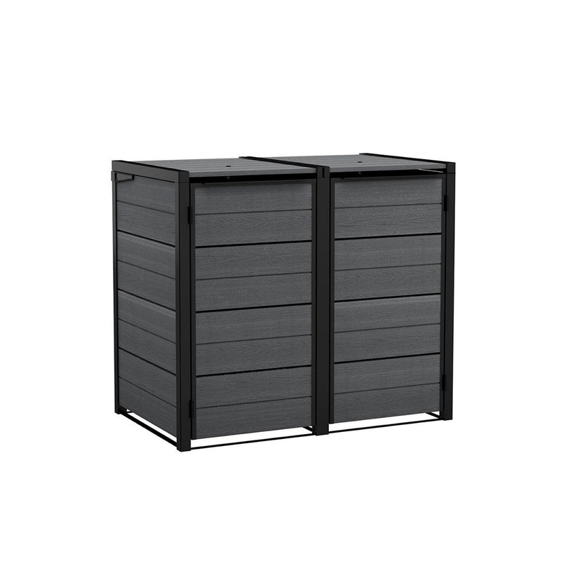 Hide away kültéri szemetes tároló 240 l  szürke