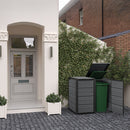 Hide away kültéri szemetes tároló 240 l  szürke