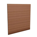 Fence evotech műanyag famintás kerítéspanel csomag barna