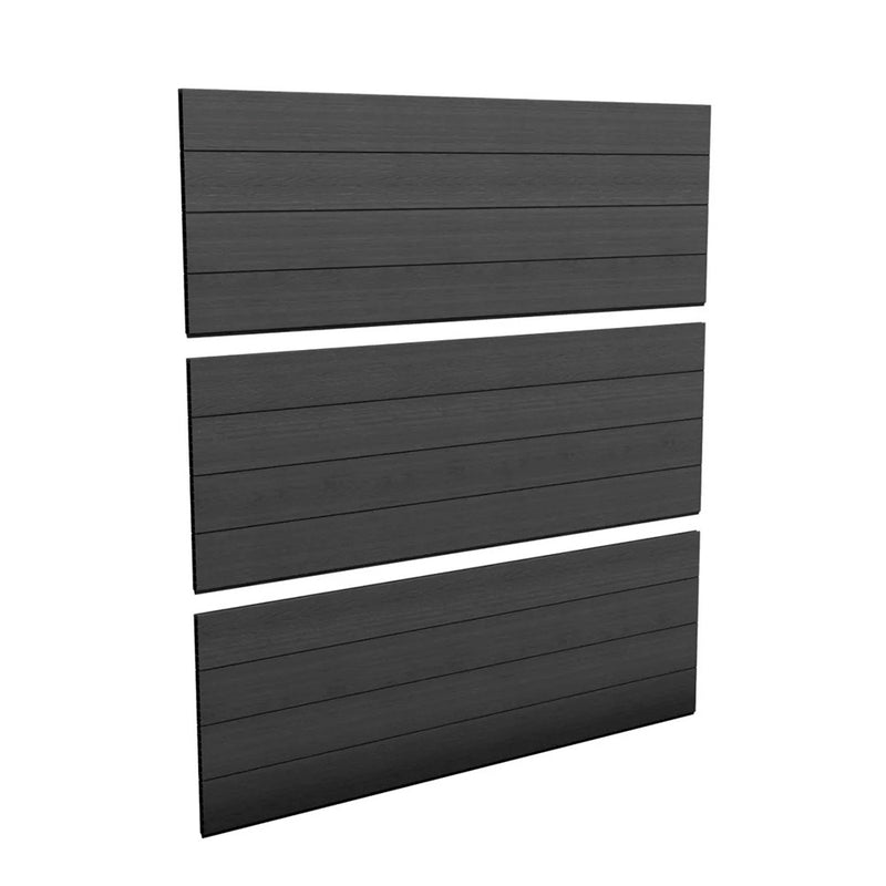 Fence evotech műanyag famintás kerítéspanel csomag szürke