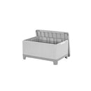 Scandi Balcony linea set kerti bútor garnitúra hamuszürke-világosszürke