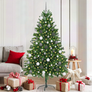 vidaXL Karácsonyfa 300 LED-del állvánnyal Zöld 180 cm PE